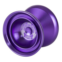 Duncan Toys Windrunner Yo-Yo [Violet] - Yo-Yo Pro en Aluminium avec Double Bord, Roulement Concave