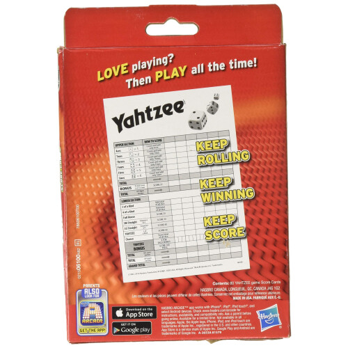 Hasbro Yahtzee 80 Punktkarten 1