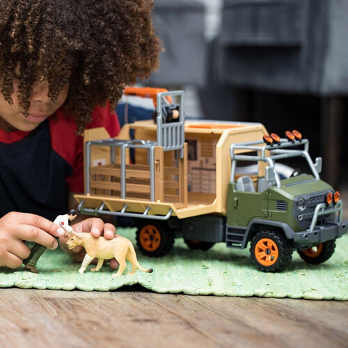 Schleich Schleich Μεγάλο Φορτηγό Διάσωσης Ζώων, Ηλικίες 3+ 1