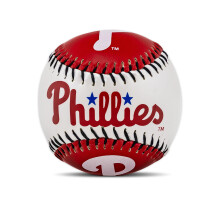 Franklin Sports Philadelphia Phillies MLB Team Baseball - MLB Team Logo Pehmet pespallot - Toy Baseball lapsille - Upea koriste pytn ja toimisto