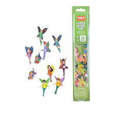 Wild Republic Tubo di Figurine Fate, Giocattoli Fate, Set di 10 Figure con 5 Pose Diverse