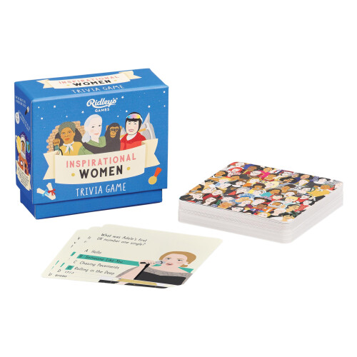 Inspirational Women Trivia Game - Book 1