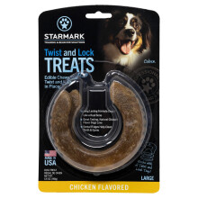 Starmark Twist and Lock Leckerli-Zahnkauartikel für Hunde