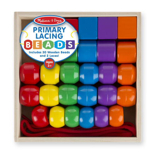 Melissa & Doug Melissa & Doug LCI544 Primary Lacing Beads 2