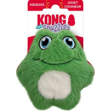 KONG Snuzzles Kiddos Mini Squeaker Hondenspeelgoed Extra Klein (Kikker)