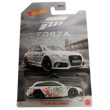 Hot Wheels 17 Audi RS 6 Avant Veicolo in scala 1:64 Auto regalo per collezionisti e bambini dai 3 anni in su