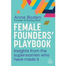 Female Founders Playbook by Anne Boden Paperback Book
