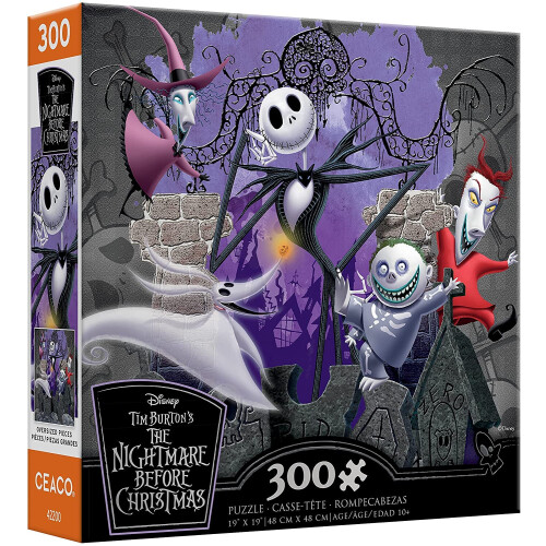 Ceaco - Disney - Nightmare Before Christmas - Nightmare Antics - Puzzle oversize da 300 pezzi 2