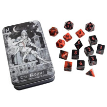 Beadle & Grimms BAG0011 Roleplaying Class-Specific Dice - Rogue - Set of 16