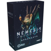 Nemesis: Lockdown: Spacecats - Brettspiel-Erweiterung von Awaken Realms - Sci-Fi Horror - Strategiespiel - Kooperatives Abenteuer