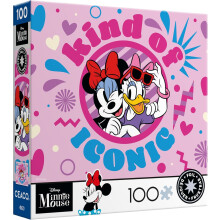 Ceaco - Disney - Minnie Mouse - Kind of Iconic - Foil Puzzle - Puzzle da 100 pezzi