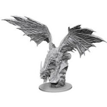 WizKids WZK90192 Pathfinder Battles Omålade Silverdrake W125 Miniatyr