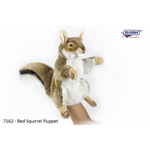 Hansa 7162 137 Squirrel Handpuppe