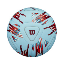 WILSON NCAA Vanquish Voetbal - Maat 4, Blauw/Rood/Wit