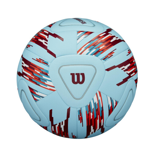 Wilson WILSON NCAA Vanquish Voetbal - Maat 4, Blauw/Rood/Wit