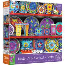 Ceaco - Tracy Flickinger - Fiesta! - Puzzle di grandi dimensioni da 300 pezzi