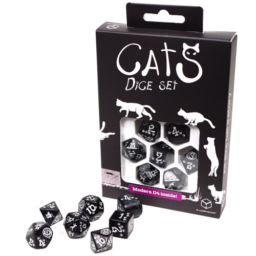 Set di Dadi Moderni CATS Waffle