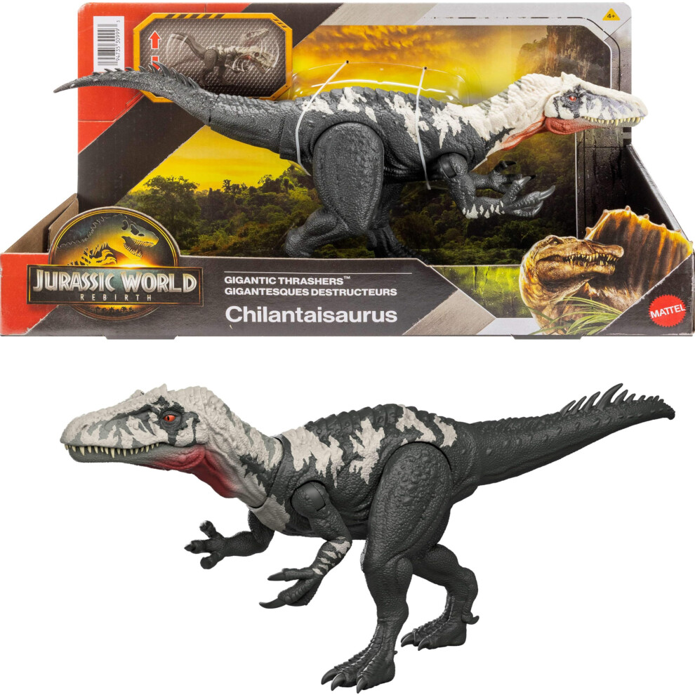 Mattel Jurassic World - Articulated Figurine Chilantaisaurus Fierce Giants - Toy - Jurassic World - Jgb95