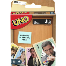 Mattel Games UNO The Office Jogo de Cartas para Adolescentes e Adultos para Noite de Jogo