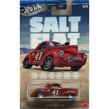 Hot Wheels Serie Argento - Salt Fiat Racers (1941 Willys)/Giocattoli