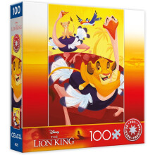 Ceaco Puzzle da 100 pezzi con lamina di razza di struzzo