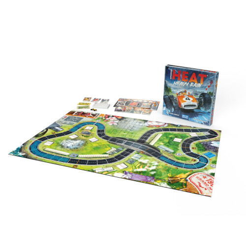Days of Wonder extension jeu de société Heat Heavy Rain - circuits de course 1