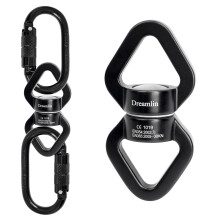 Aerial Silks Hardware Kit 30 KN Swing Swivel Aerial Yoga H?ngek?je Rigging Aluminium Swivel Aerial Hoop Lyra Rotationsenhed h?ngende tilbeh?r (so