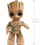 Mattel Mattel Marvel Plush, Groovin Groot Μιλώντας & Χορευτικό Κουκλάκι από τη σειρά I Am Groot 5