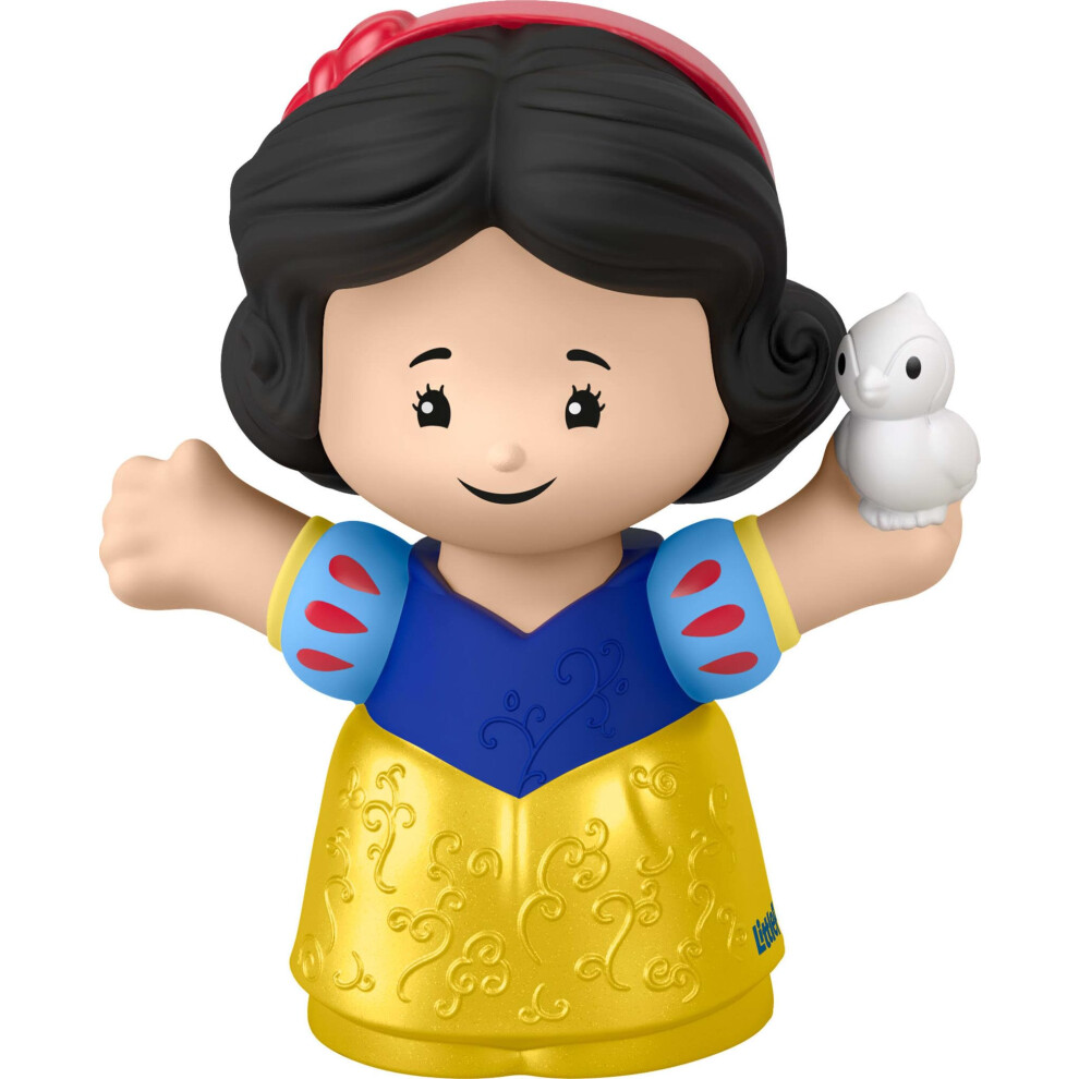 Fisher-Price Disney Princess Snow White Little People Single Character Figure Toddler Toy For Pretend Play