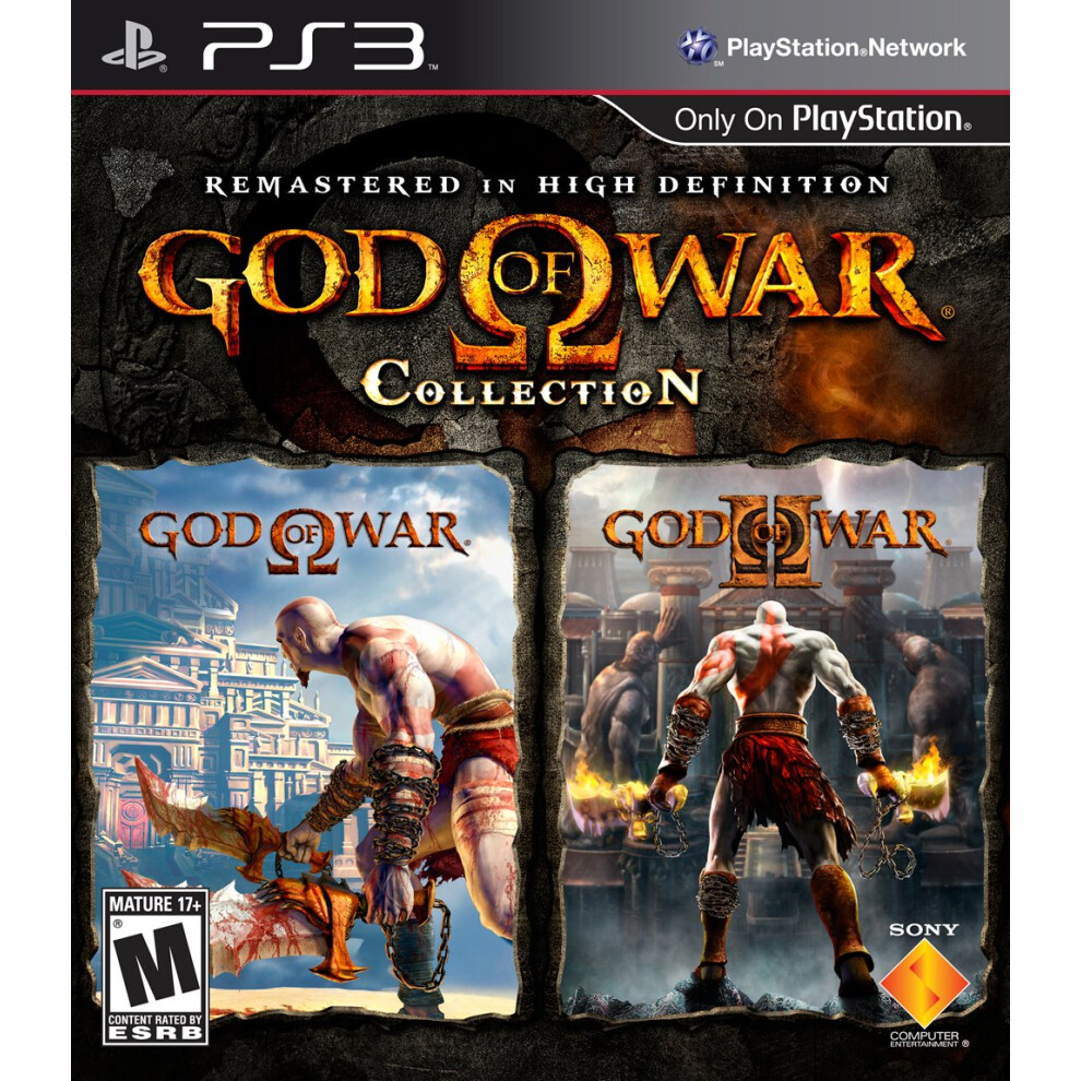 Playstation God Of War: Collection - 3 (Renewed)
