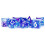 Metallic Dice spellen LIc932 7-Set Sharp Edge Resin - Oceanic Flare Dobbelstenen 1