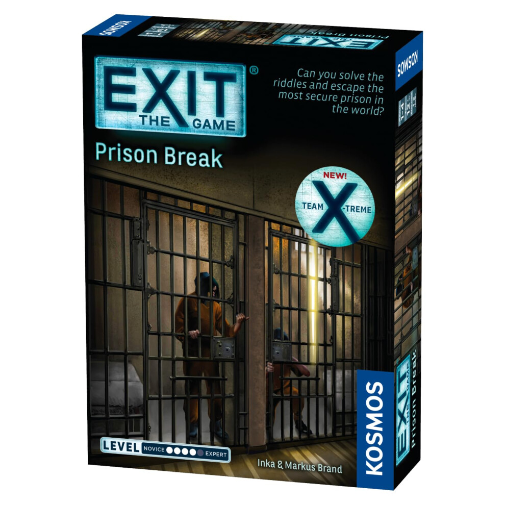 Photos - Board Game Thames & Kosmos EXIT: Prison Break - Escape Room Card Game, Family Games for Game Night,  for Adults and Kids, For 2-4 Players, A 