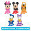 Disney Set da gioco da bagno da 7 pezzi di Topolino e i suoi amici 2