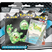 Pokemon TCG Scarlet & Violet 10.5 Black Bolt Tech - Blster de pegatinas