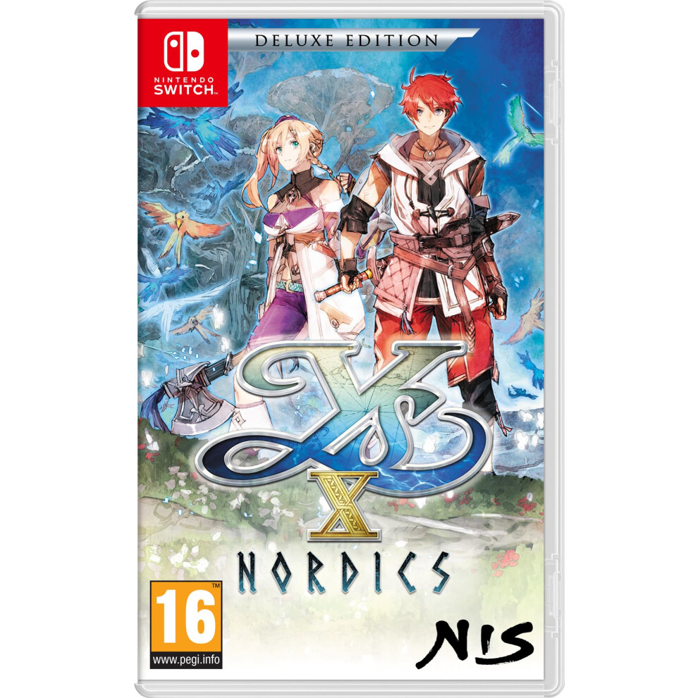 Ys X Nordics Deluxe Edition Switch Game 810100863906