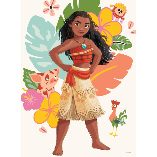 Ceaco - Disney - Moana - Puzzle Glitter - Puzzle da 100 pezzi