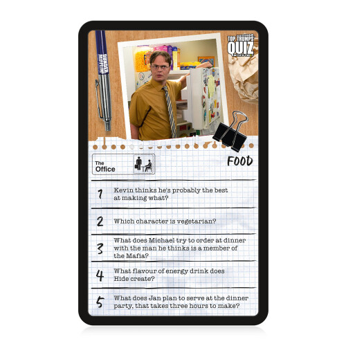 Top Trumps Top Trumps The Office US Quiz Game, test your knowledge 1