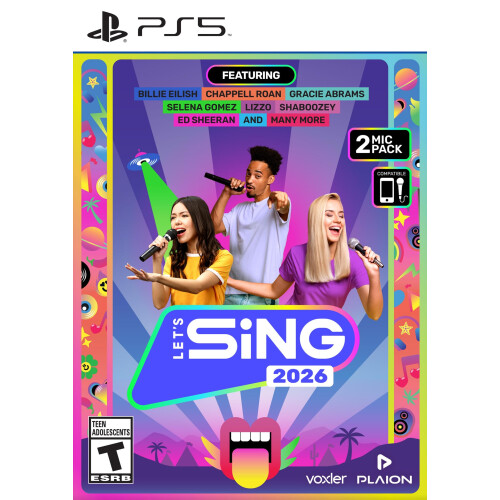 Lets Sing 2026 + 2 Mics - PlayStation 5