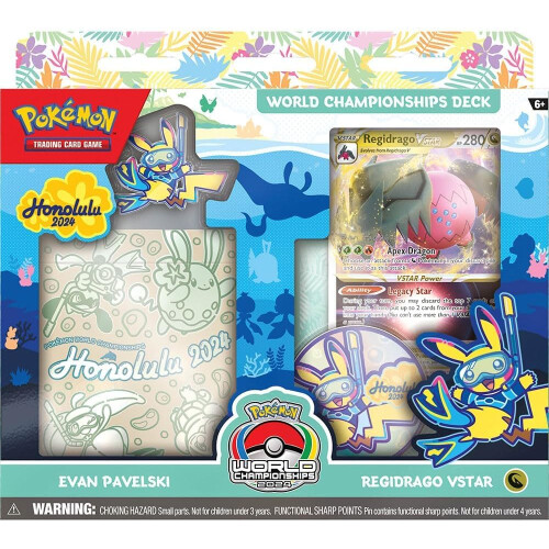 Pokémon Pokemon TCG: World Champions Decks Honolulu 2024 - Assorted
