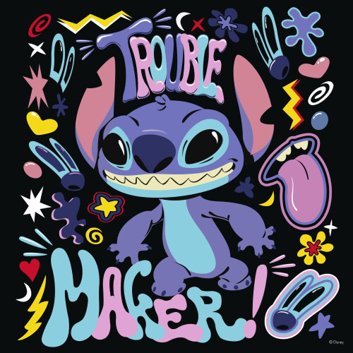 Ceaco - Disney - Stich - Trouble Maker - Legpuzzel van 300 extra grote stukken