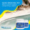 E-Z Patch 3 Thinset Pool Tile Setting Cement - White - 3lbs EZP-132 3