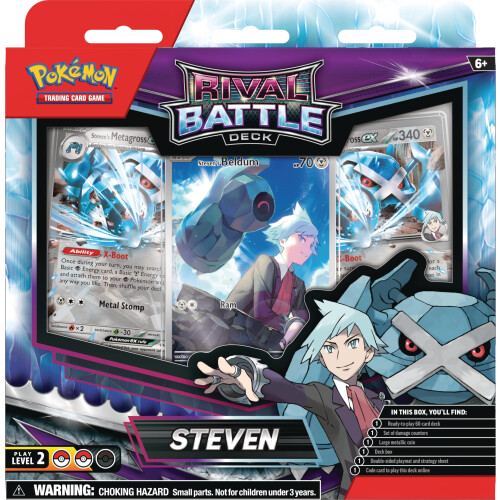 Pokémon Pokemon TCG: Rival Battle Deck - Steven (60 Kaarten)