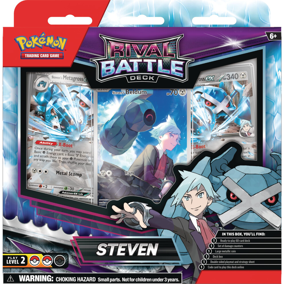 Pokémon (Steven) Tcg: May Battle Decks Marnie/Steven