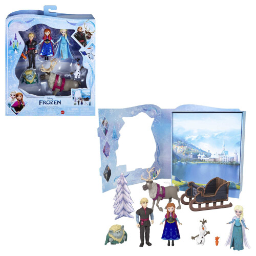 Mattel Mattel Disney Frozen Σετ Παιχνιδιών με 6 Κύριους Χαρακτήρες, Κλασικό Σετ Ιστορίας