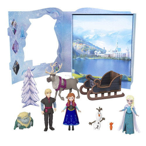Mattel Mattel Disney Frozen Σετ Παιχνιδιών με 6 Κύριους Χαρακτήρες, Κλασικό Σετ Ιστορίας 1