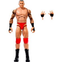 Mattel WWE Elite Collection Top Picks Action Figure e accessori Set Randy Orton da collezione da 6 pollici con lancette intercambiabili e corona