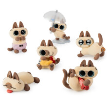 BEEMAI Nobeko Heartwarming Azukisan's Daily Series 3 Single Box (Indeholder 1 figur) Blind Box Figurer Random Design S?de Figurer Samleleget?j F?