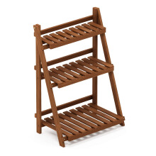 Planter Stand, Wood, Natural, one size, FG18452