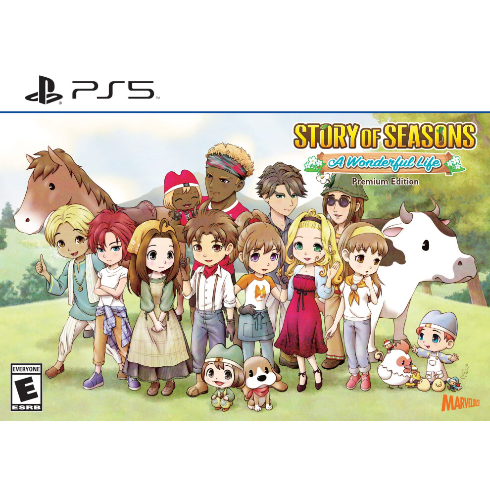 Story Of Seasons: A Wonderful Life - Premium Edition - Playstation 5 859716006918