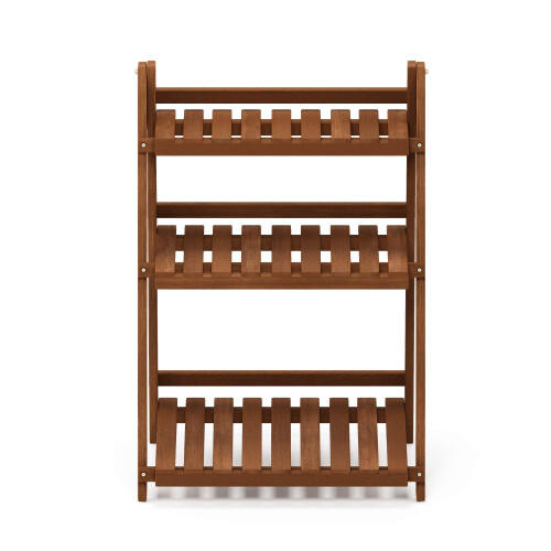 Planter Stand, Wood, Natural, one size, FG18452 2